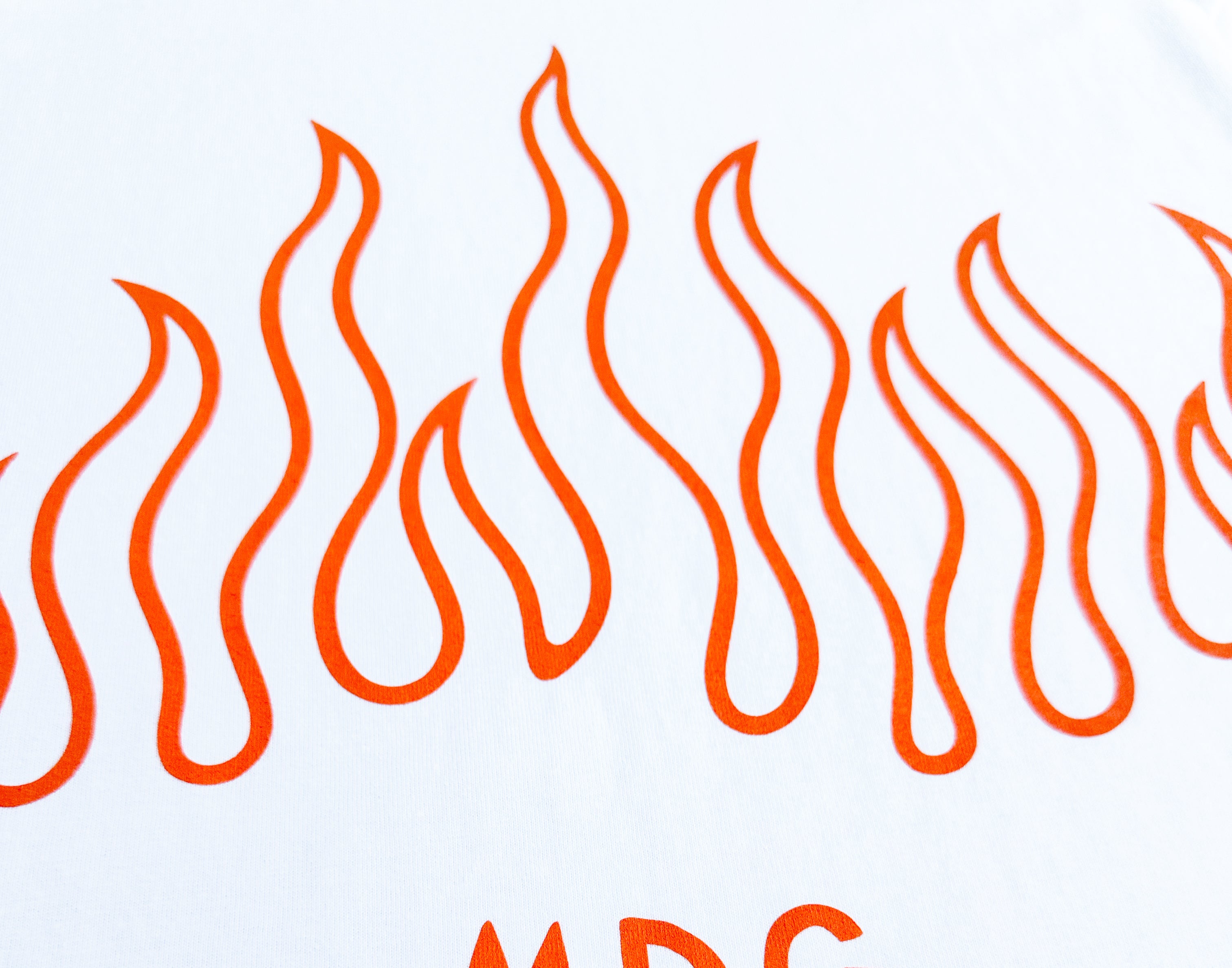 White Flame Tee