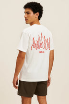 White Flame Tee