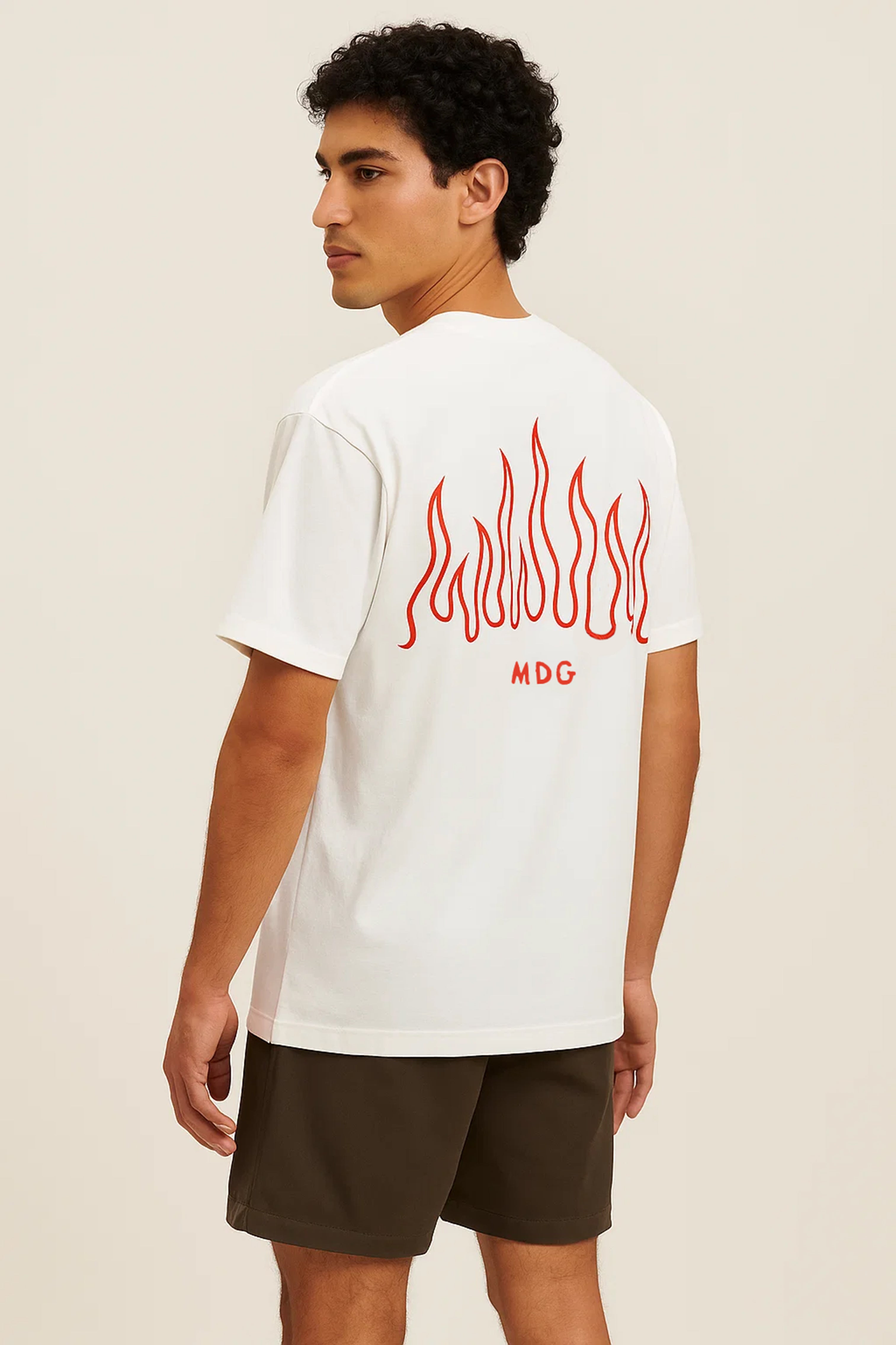 White Flame Tee