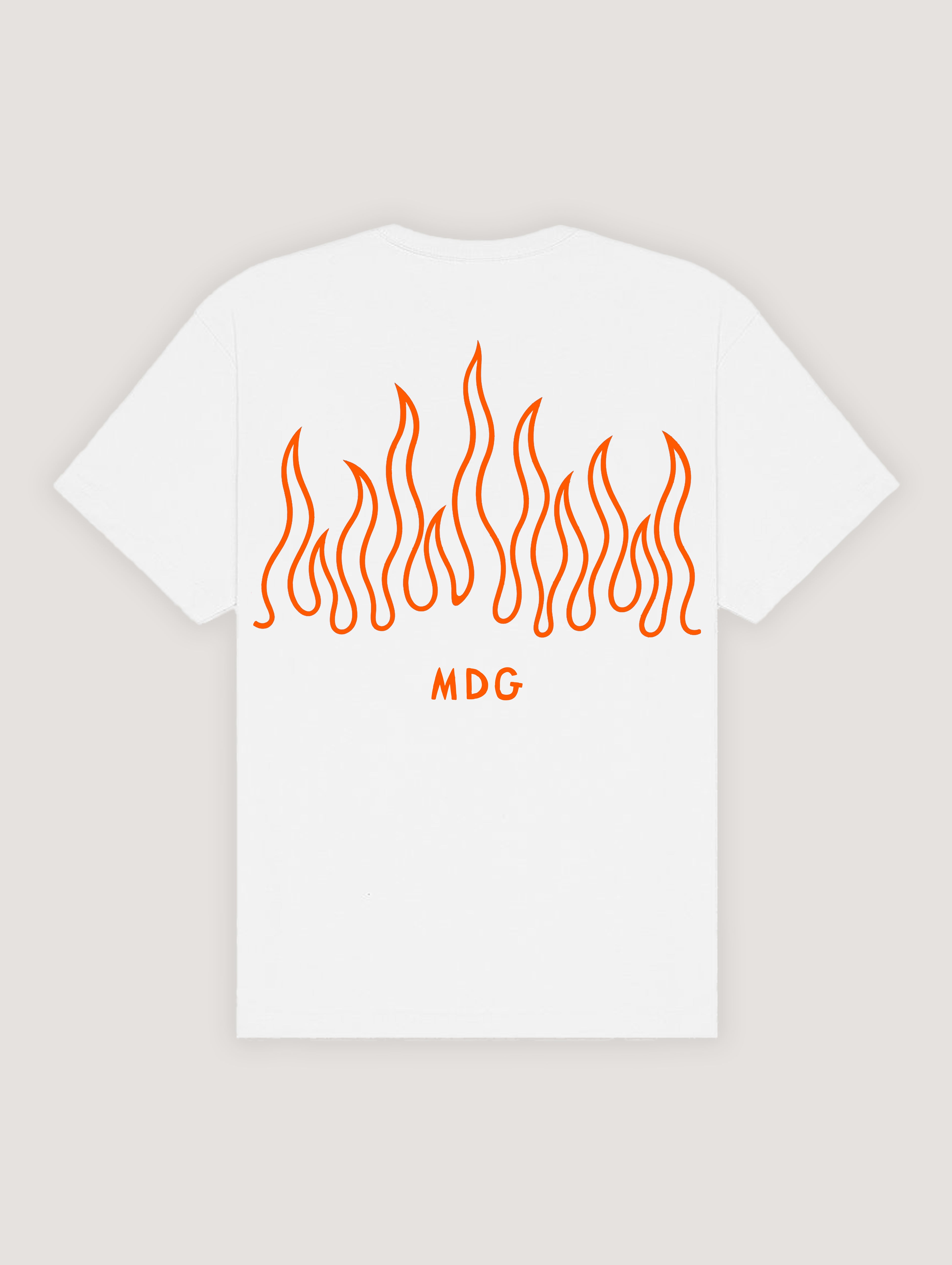 White Flame Tee